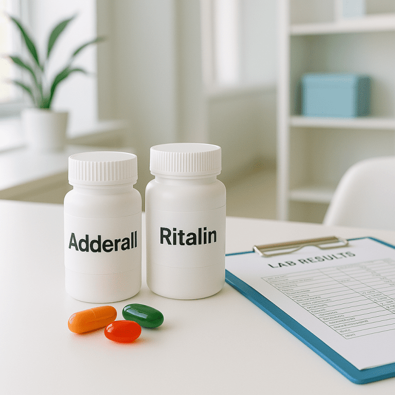 Medication and supplement bottles arranged together