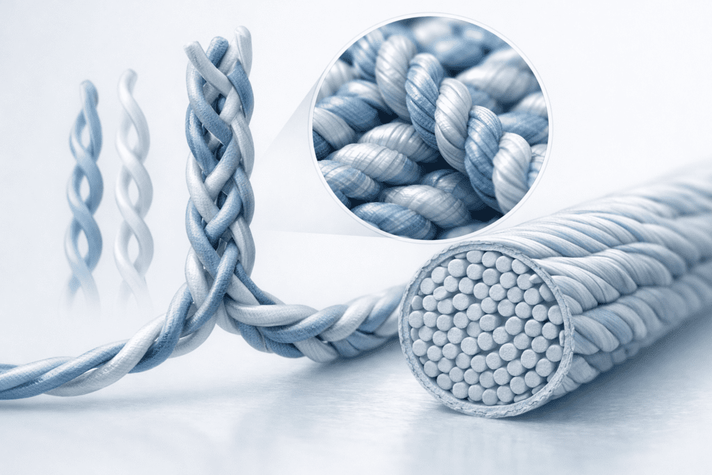 Molecular structure of collagen showing triple helix formation for best collagen supplements guide