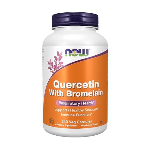 NOW Supplements Quercetin with Bromelain