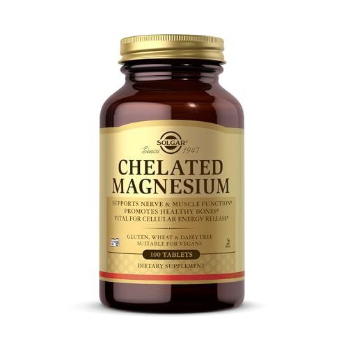Solgar, Chelated Magnesium Prop 65, 100 Tablets