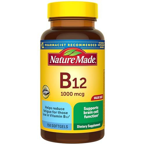 Nature Made Vitamin B12 1000 mcg Softgels