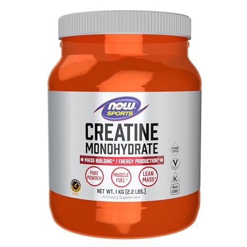 NOW Supplements, Creatine Monohydrate Powder, 1-Pound
