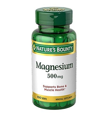 Nature's Bounty Magnesium 500 mg Tablets 100 Ea