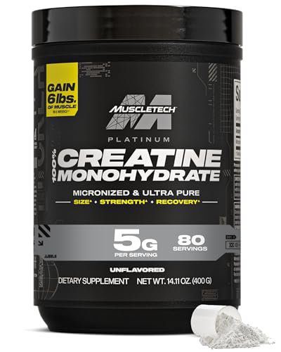 MuscleTech Platinum 100% Creatine Monohydrate Powder