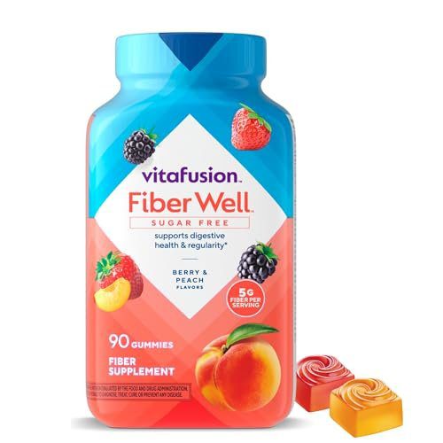 VitaFusion Fiber Well Gummies, 90 Count