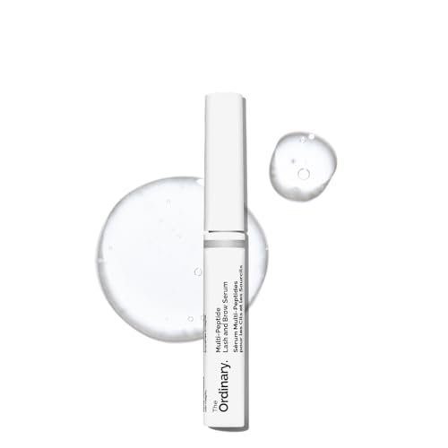 The Ordinary Multi-Peptide Lash and Brow Serum, Peptide-Powered Formula for Thicker, Fuller Looking Lashes & Brows, 0.16 Fl Oz