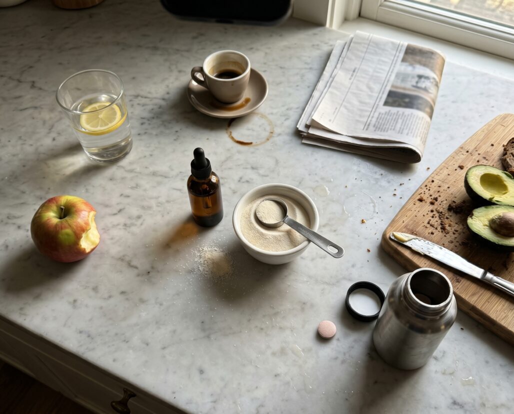 Kitchen counter, Bon Appetit + Kinfolk documentary overlap