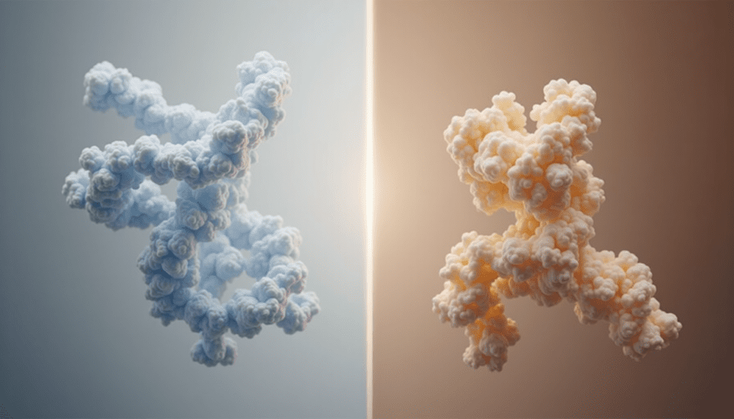 Molecular editorial: marine and bovine collagen triple helix side by side