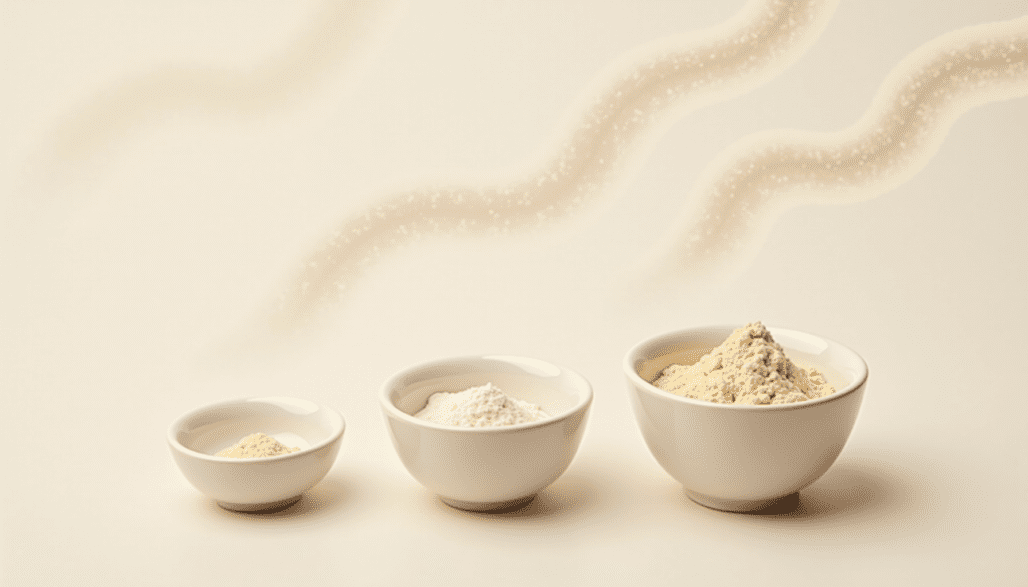 Editorial: cost-per-gram bar overlay stylized as molecular scales