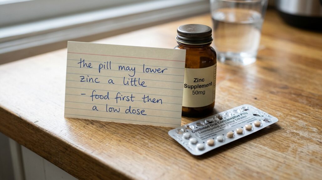 birth control zinc depletion at a glance
