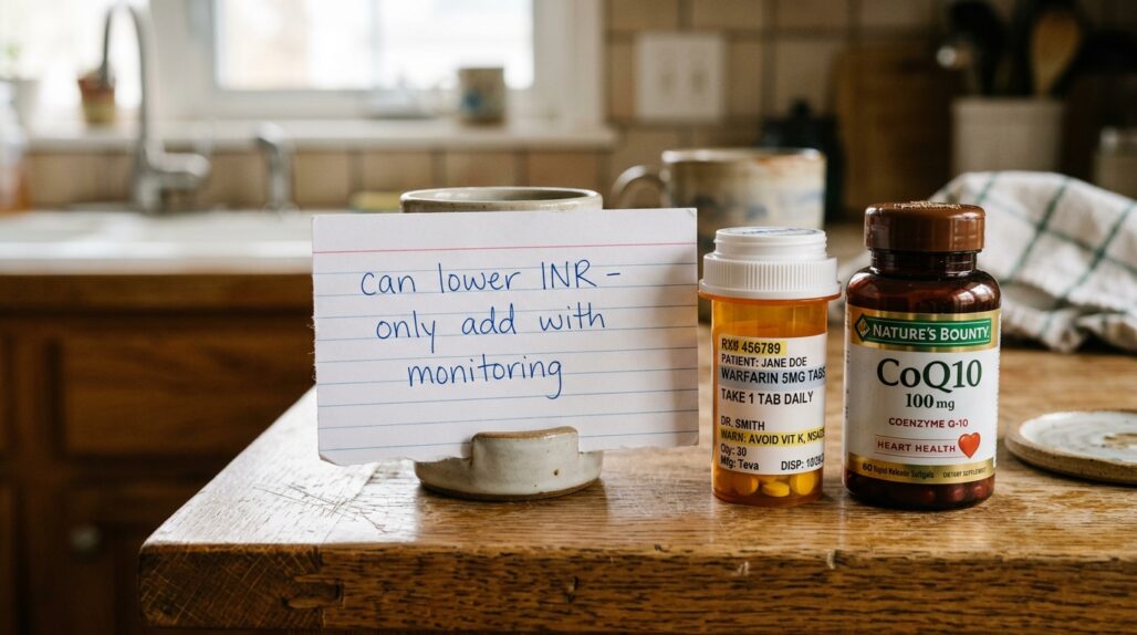 coq10 and warfarin at a glance