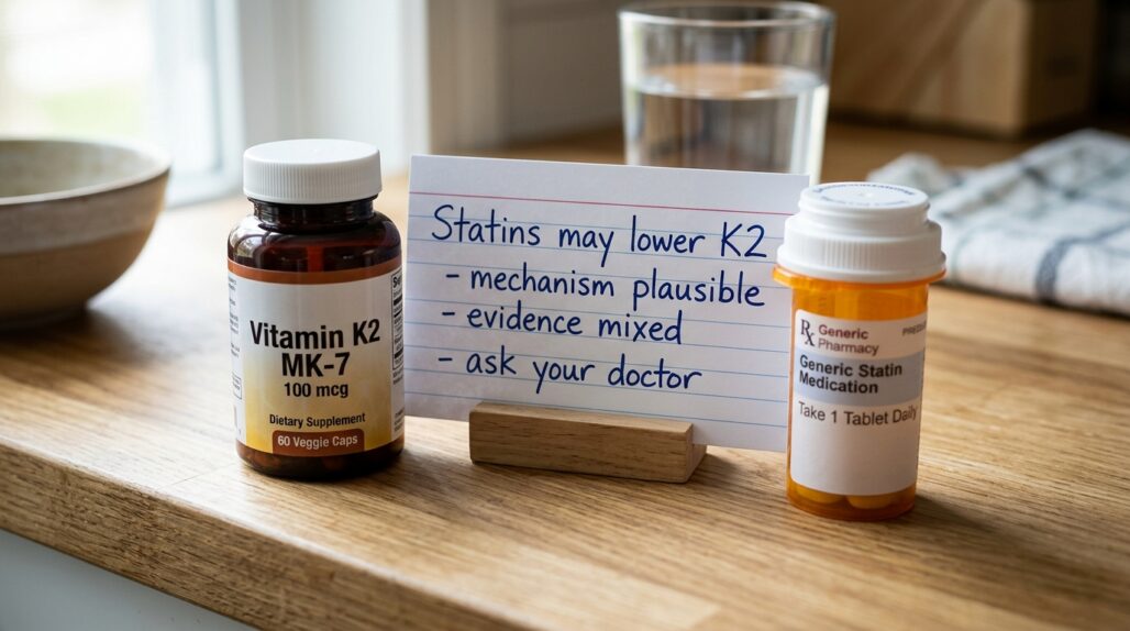do statins deplete vitamin k2 at a glance