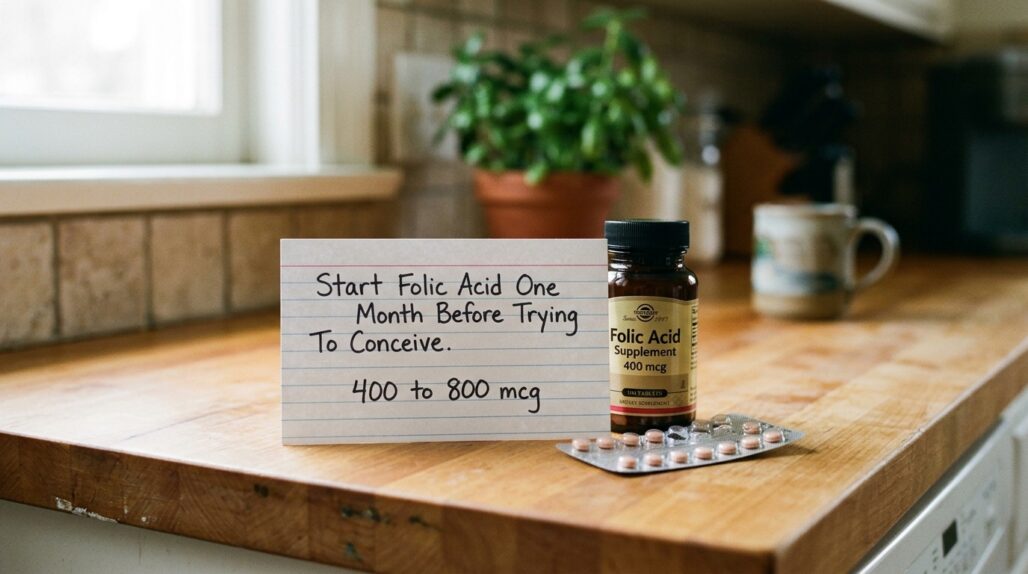 folic acid before stopping birth control at a glance