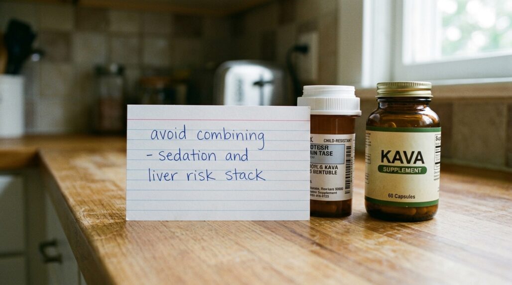 kava and benzodiazepines at a glance