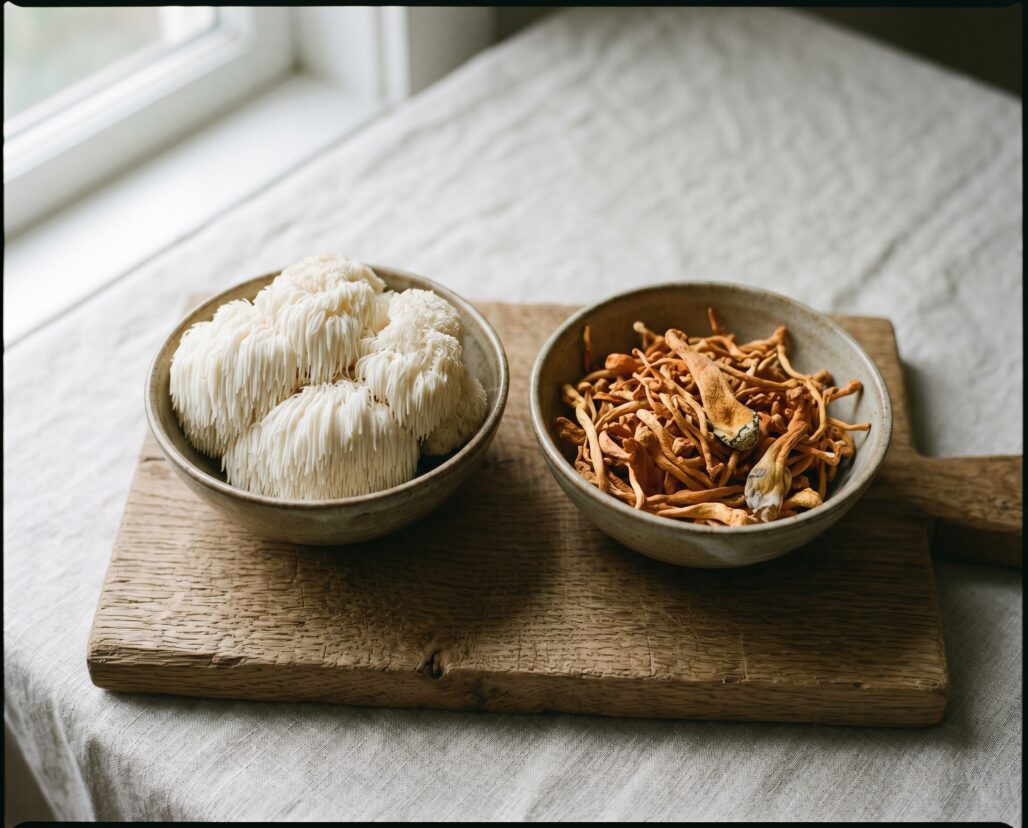 lions-mane-vs-cordyceps hero
