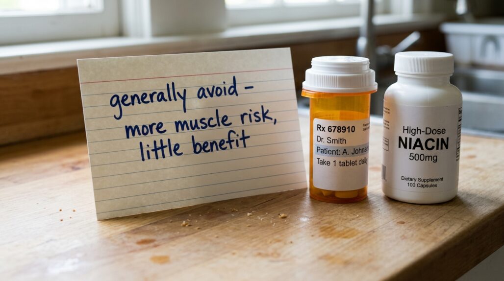 niacin and statins at a glance