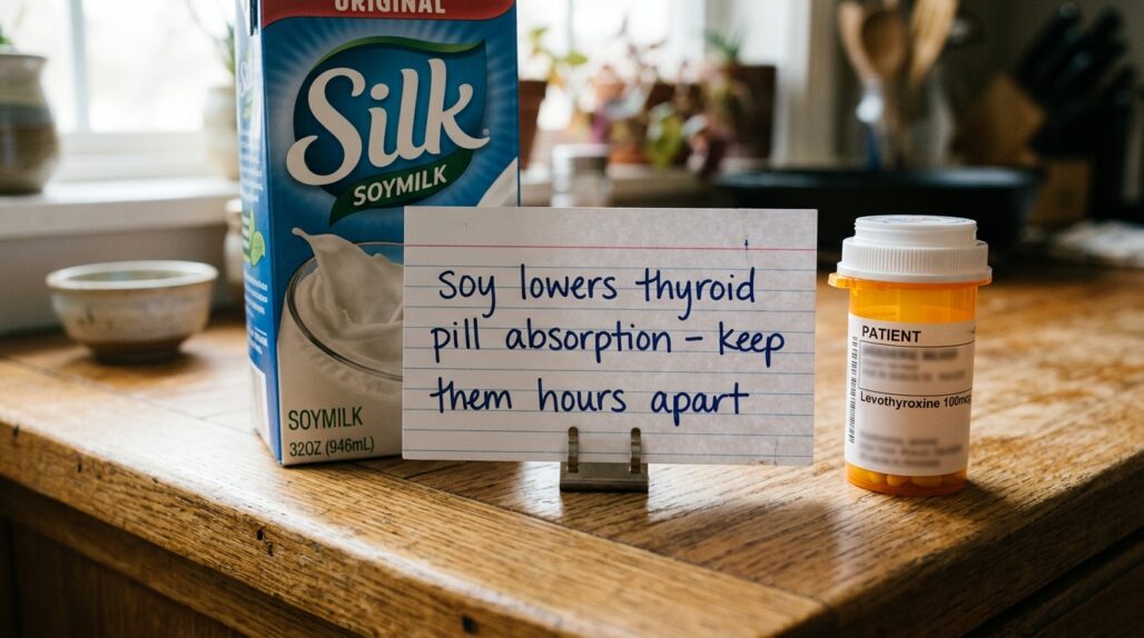 soy and levothyroxine at a glance