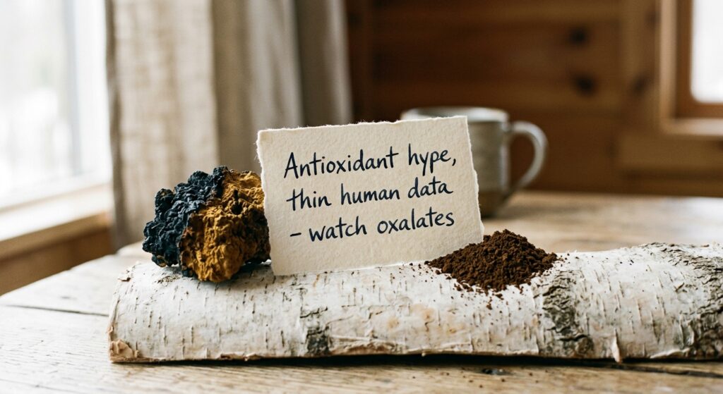 Best Chaga Supplements: Antioxidant Claims vs the Actual Evidence — bottom line
