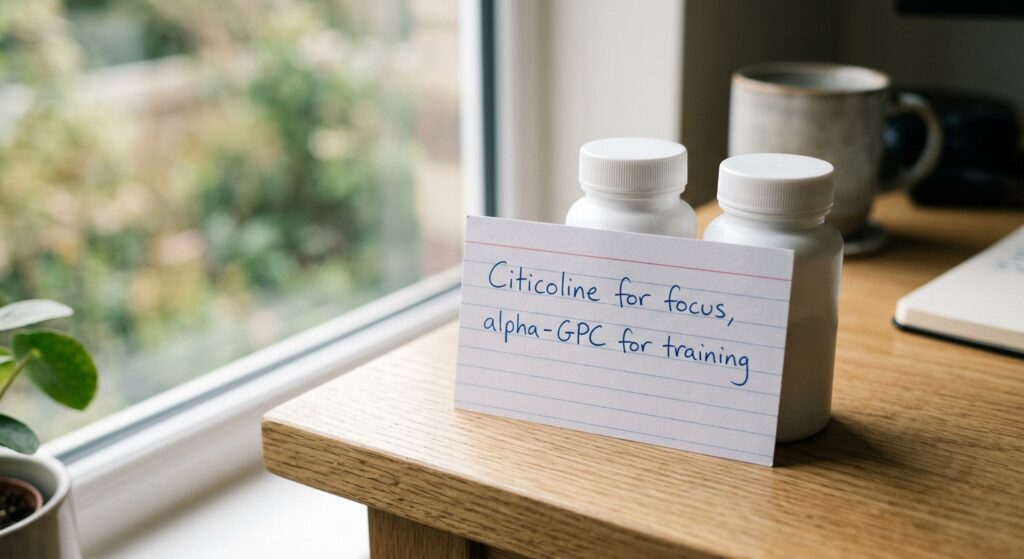 Best Choline Supplements: Citicoline, Alpha-GPC, and What to Take for Focus — bottom line