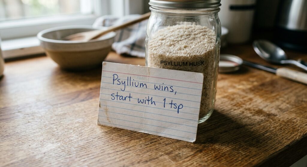 Best Fiber Supplements: Psyllium, Inulin, and What to Actually Take — bottom line