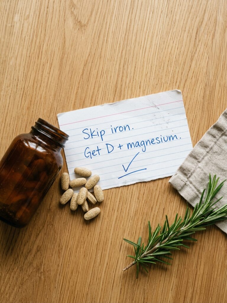 Best Multivitamin for Men: What's Worth Taking (Skip the Iron) — bottom line