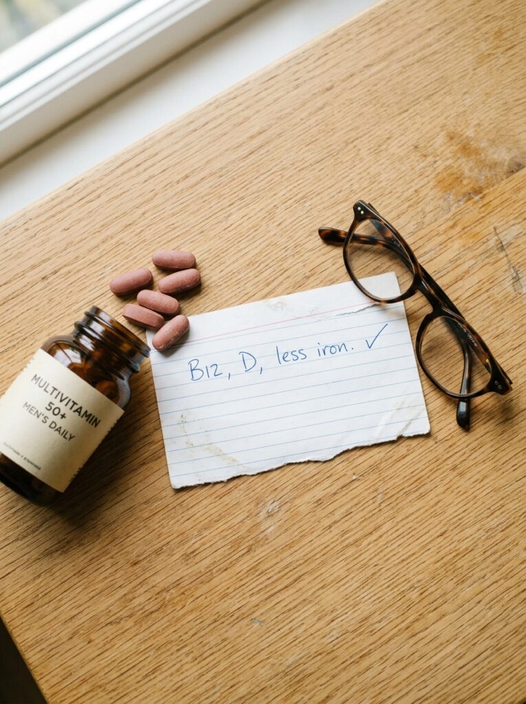 Best Multivitamin for Men Over 50: B12, D, and Less Iron — bottom line
