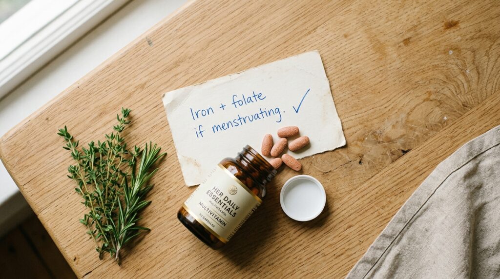 Best Multivitamin for Women: Iron, Folate, and What Actually Helps — bottom line