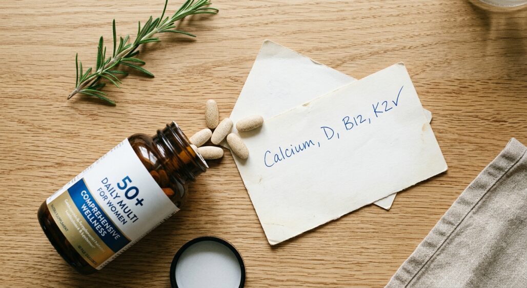 Best Multivitamin for Women Over 50: Calcium, D, B12, K2 — bottom line