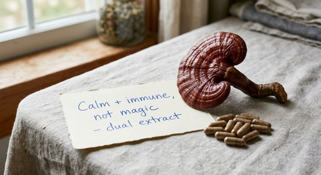 Best Reishi Supplements: Calm, Immune Support, and the Real Evidence — bottom line