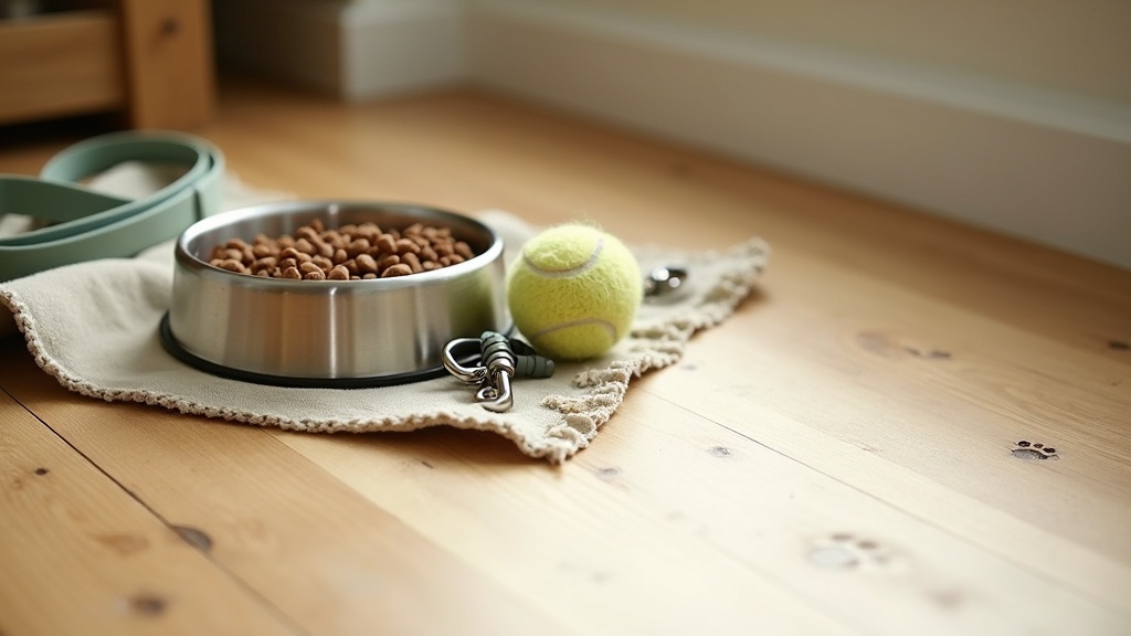 Documentary 16:9 lifestyle scene in soft cool morning daylight: a stainless stee