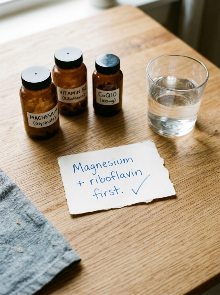 Best Supplements for Migraines: What the Neurology Guidelines Actually Back — bottom line