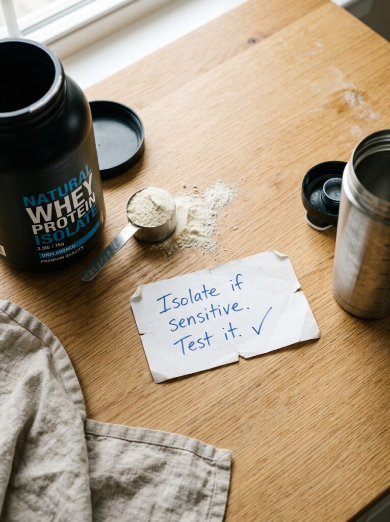 Best Whey Protein Powder: Isolate vs Concentrate and What to Buy — bottom line