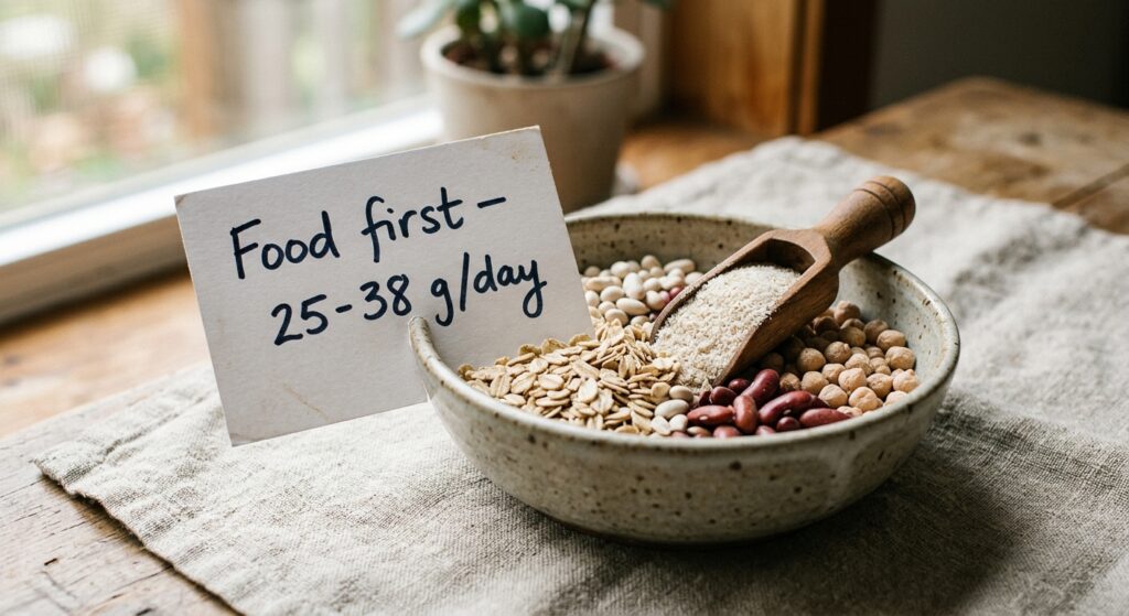 The Complete Guide to Fiber Supplements: Soluble, Insoluble, and What Actually Works — bottom line