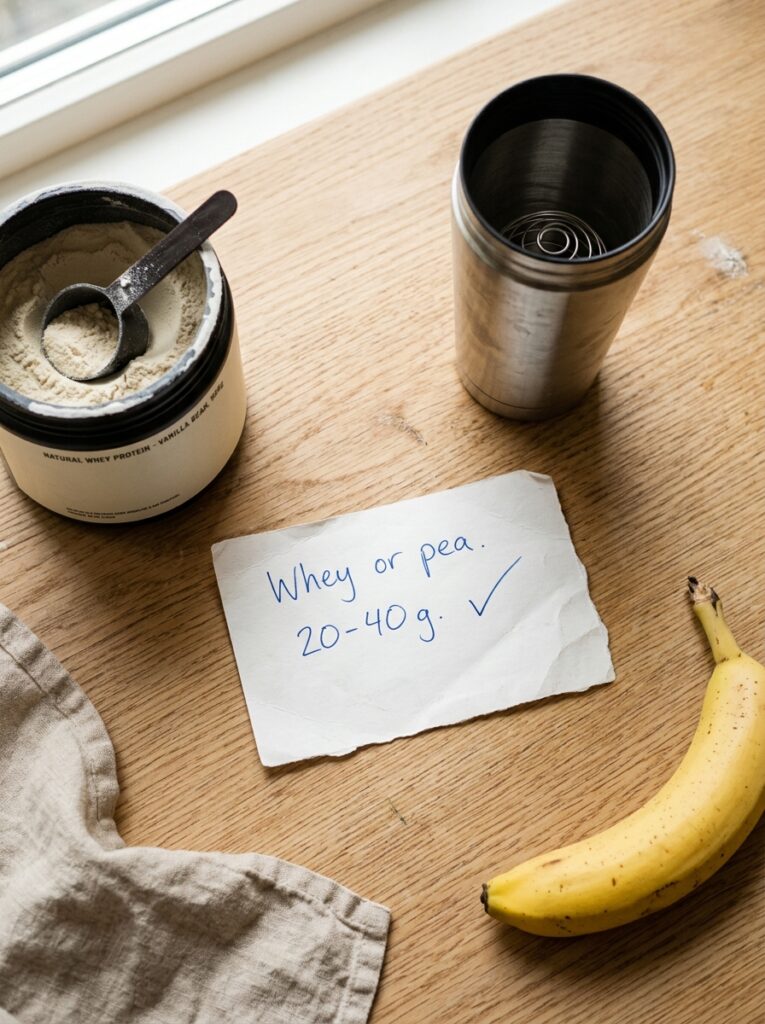 The Complete Guide to Protein Powder: Types, Doses, and Who Needs It — bottom line