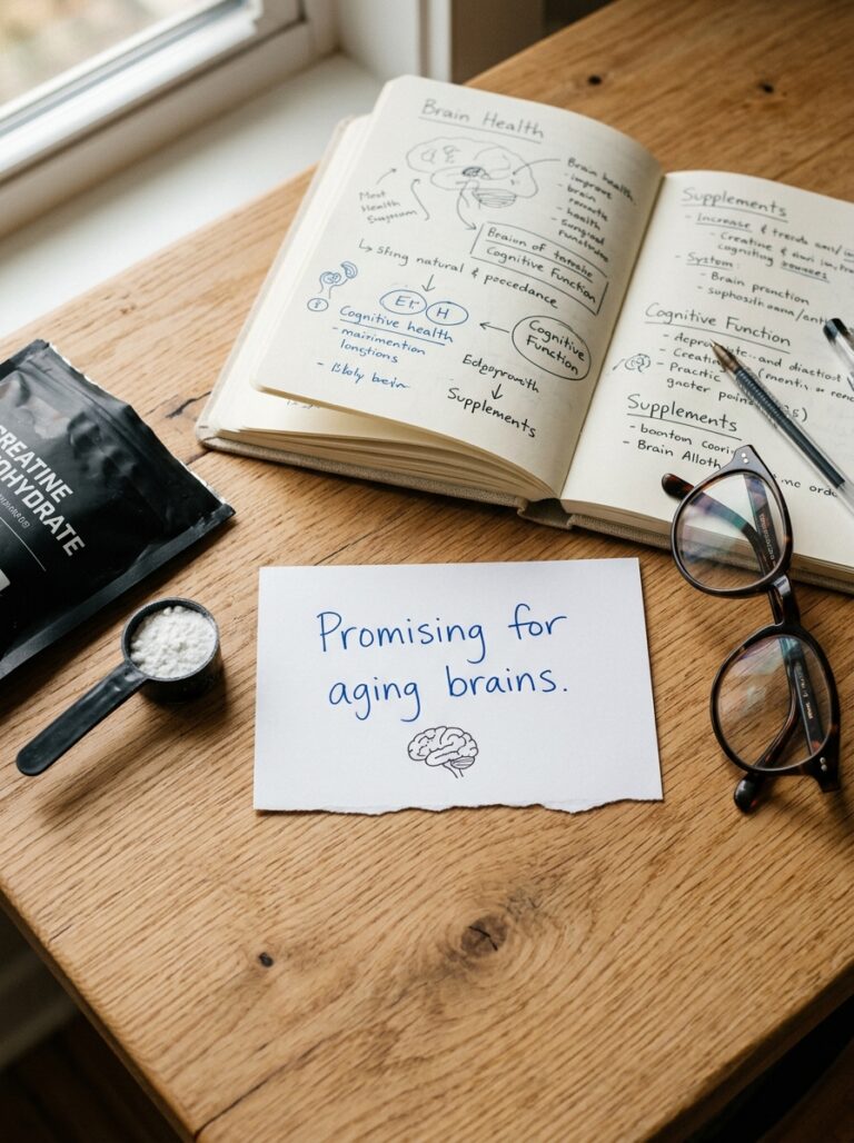 Creatine for Cognition and Aging: Brain Benefits Beyond the Gym — bottom line