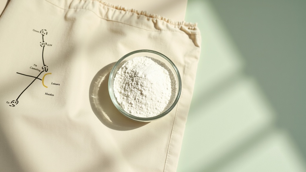 Editorial documentary still-life, top-down on a pale linen surface: a single cle