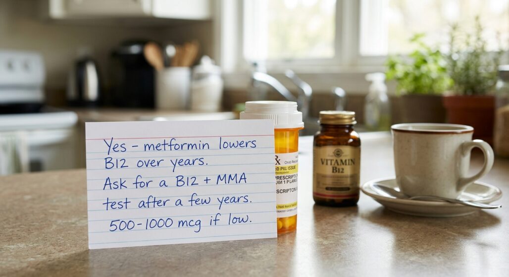 Does Metformin Deplete Vitamin B12? Signs, Testing, and What to Take - bottom line