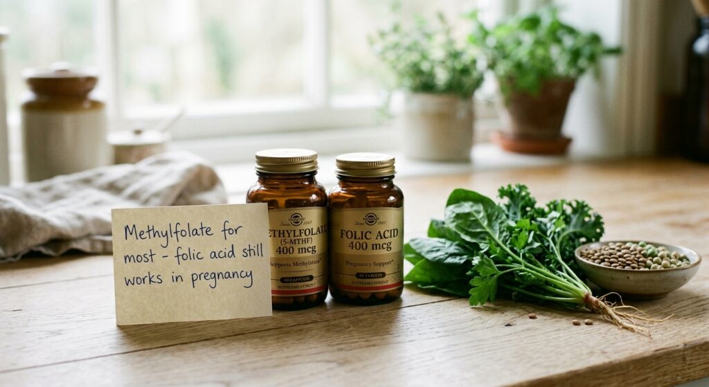 Methylfolate vs Folic Acid: Does the MTHFR Form Really Matter? — bottom line