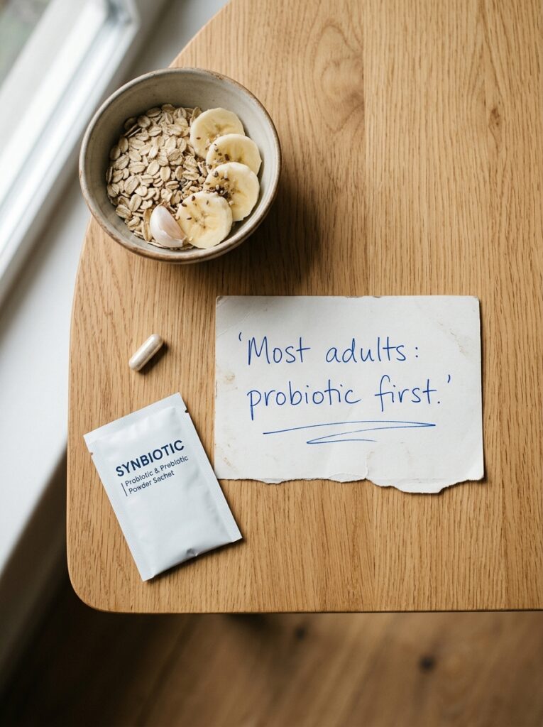 Prebiotics vs Probiotics vs Synbiotics: Which Do You Actually Need? — bottom line