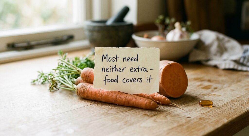 Retinol vs Beta-Carotene: Which Form of Vitamin A Should You Take? — bottom line