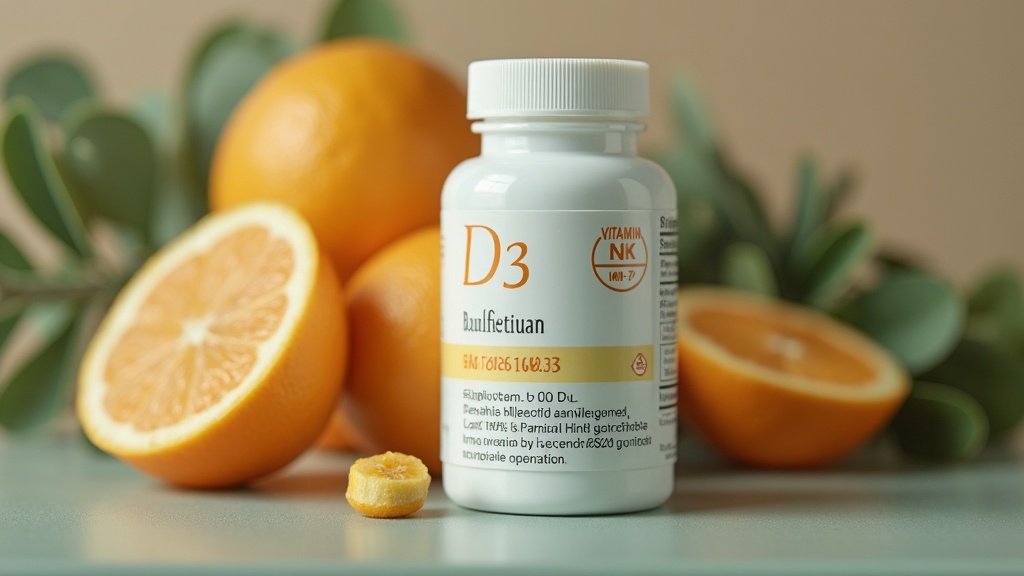 UV documentary realism: close-up of a vitamin D3 5000 IU supplement facts panel