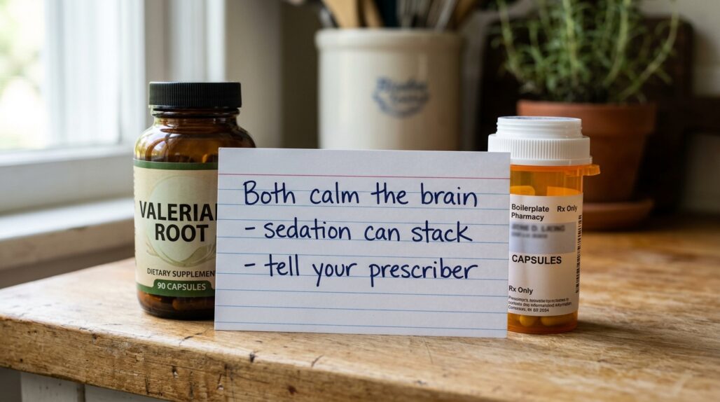 valerian and ativan at a glance