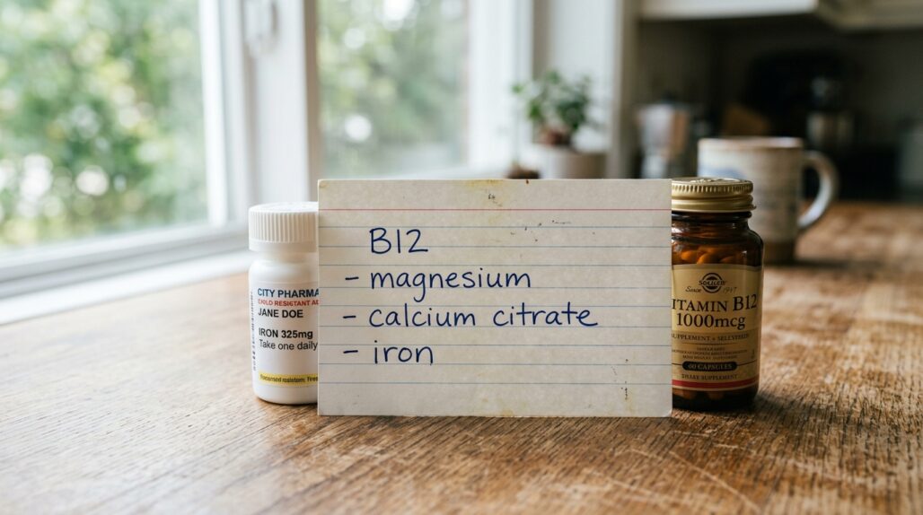 vitamins to take with omeprazole at a glance