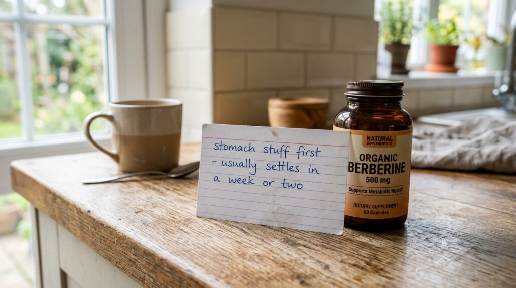 berberine side effects how long they last
