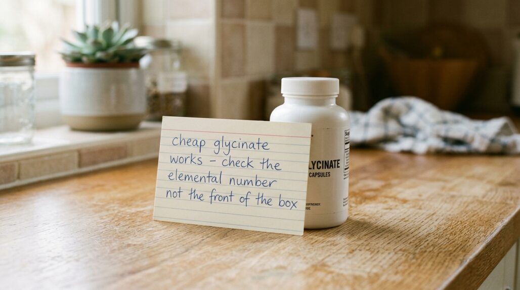 best magnesium glycinate on amazon cheap verdict