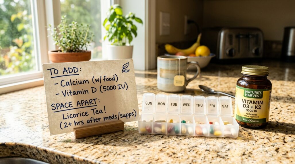 best supplements for prednisone users
