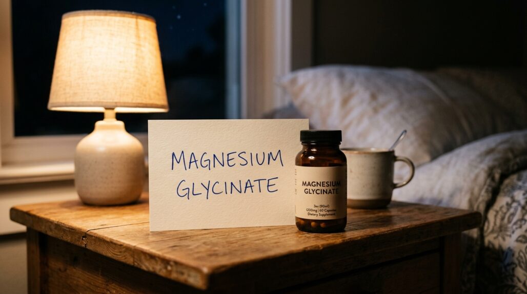 best supplements for racing thoughts at bedtime