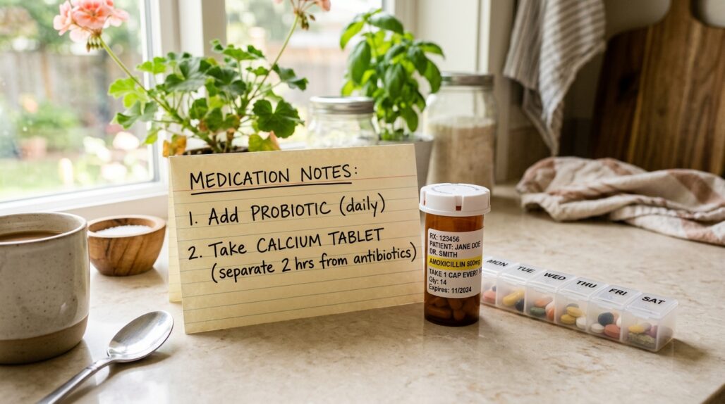 best supplements to take with antibiotics