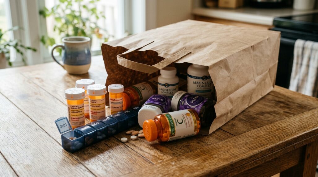 brown bag medication review what to bring checklist