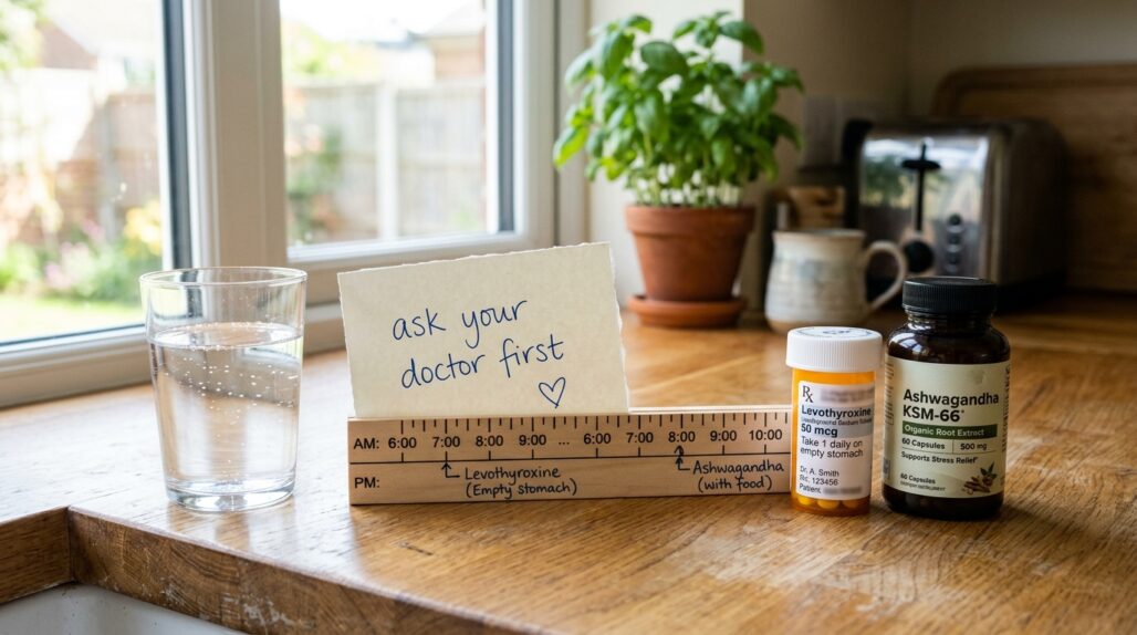 can i take ashwagandha with thyroid medication